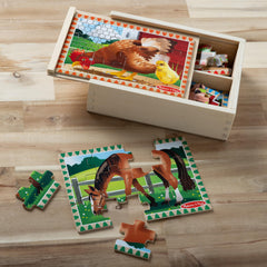 Melissa & Doug vibrant farm artwork designed for screen-free play