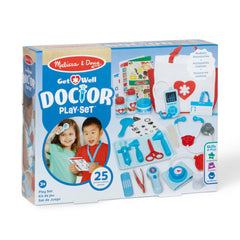 Blood pressure cuff from Melissa & Doug kit enables pretend vitals conversations