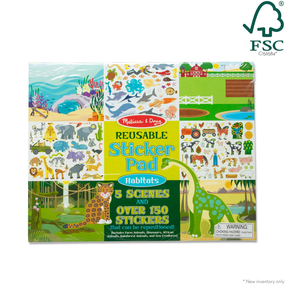 Melissa & Doug Habitats jungle scene stickers for imaginative building