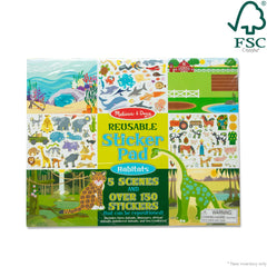 Melissa & Doug Habitats jungle scene stickers for imaginative building
