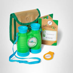 Melissa & Doug Let’s Explore take-along pouch keeps everything ready for next adventure.