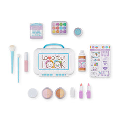 Melissa & Doug Love Your Look glitter pot for playful sparkle in pretend makeup