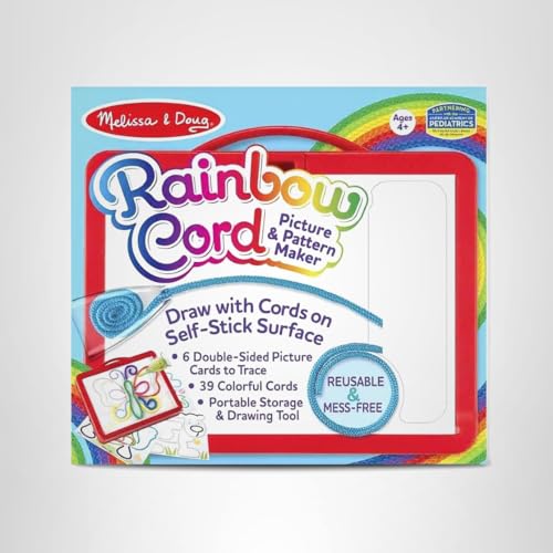 Melissa and Doug mess-free art activity encourages tactile play and imagination