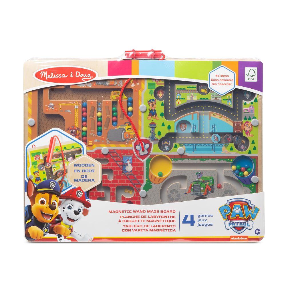 Paw Patrol construction counting maze promotes early numeracy through hands-on exploration.