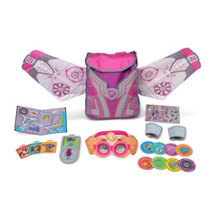Melissa & Doug Mighty Skye backpack with wings for imaginative play and pretend missions.