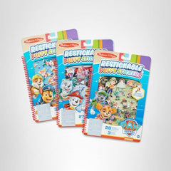 Screen-free gift idea with PAW Patrol restickable puffy stickers by Melissa & Doug