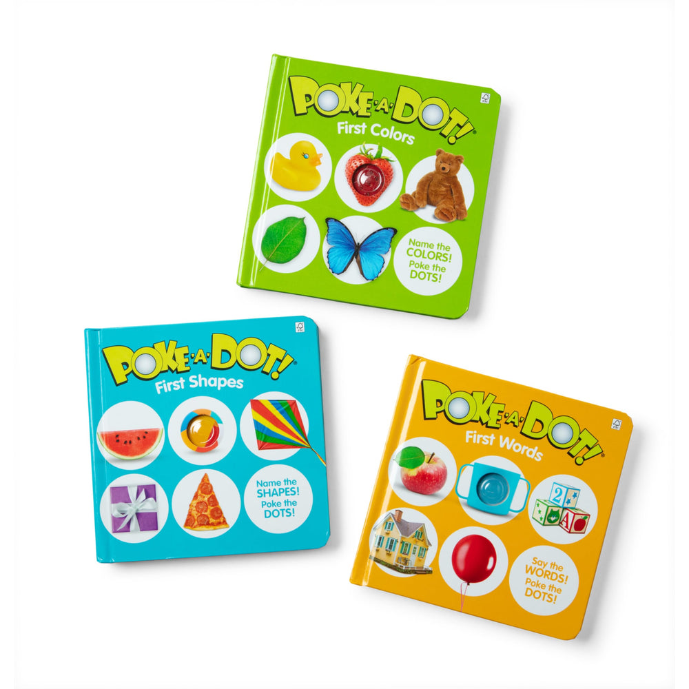 Melissa & Doug Poke-a-Dot First Shapes diamond kite promotes shape knowledge through interactive pop