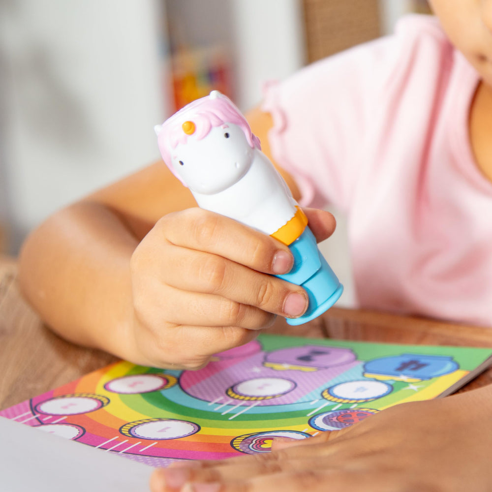 Melissa & Doug Sticker WOW dog activity pad for pet-themed counting and games.