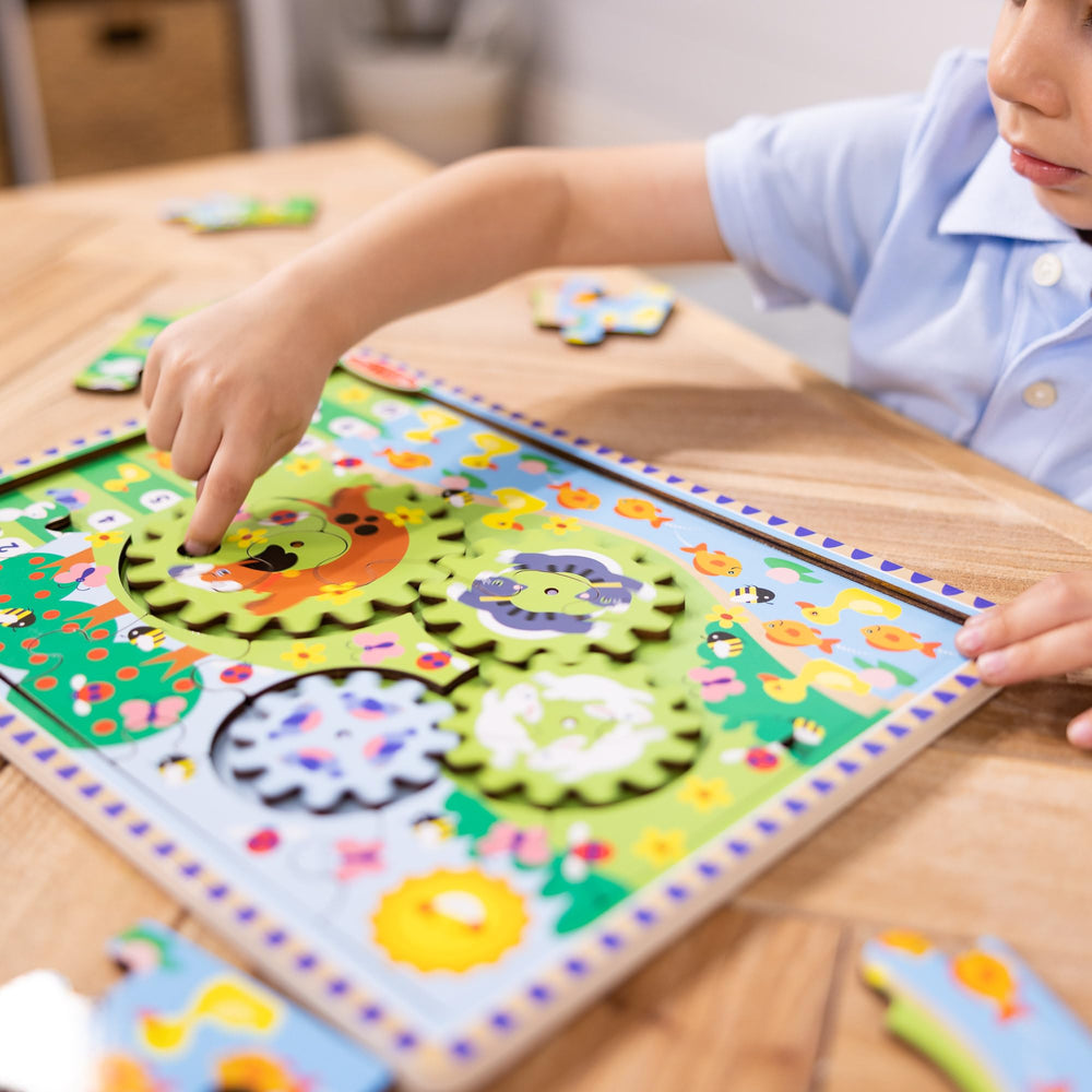 Toddler-friendly Melissa & Doug puzzle for ages 3 and up
