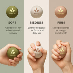 MellowMinds desk-ready stress balls for office or home use