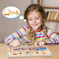 Melofaver safe wooden toy uses non-toxic paints for worry-free play
