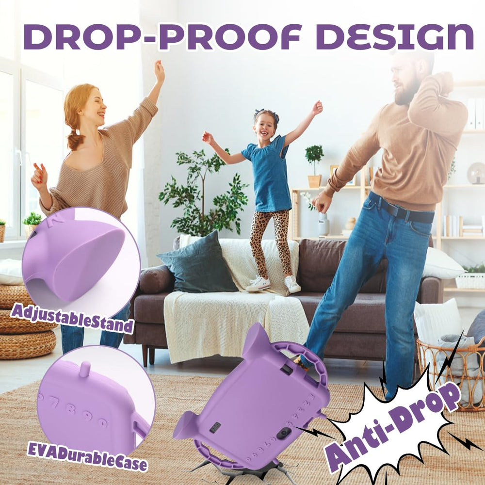 MengDash protective case on tablet, drop-proof design for curious kids.