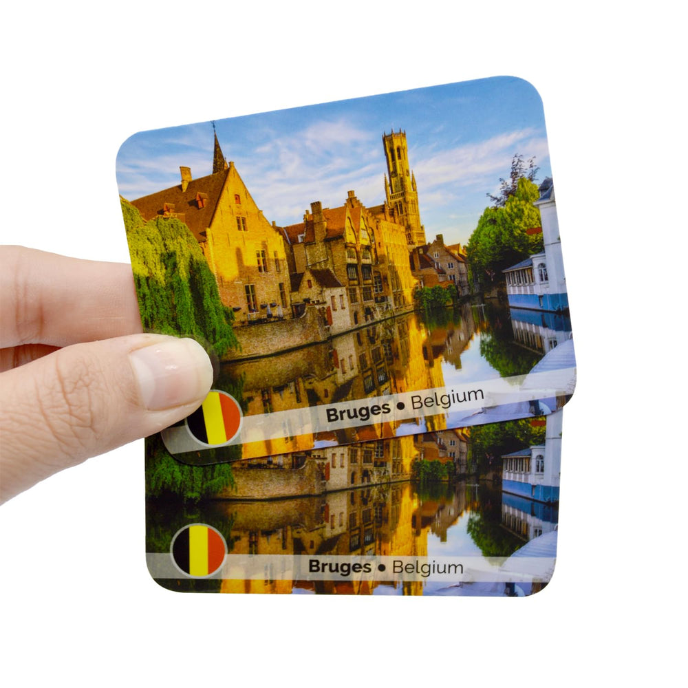 Menique educational booklet guides curious minds through colorful location facts.