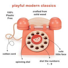 Removable receiver with tethered cord allows interactive role-play conversations.