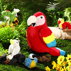 Meooeck baby parrot plush hatchling 4 for comfort and companionship.