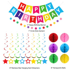 Meowtastic Party Decor Set simplifies setup with an easy-to-hang package.