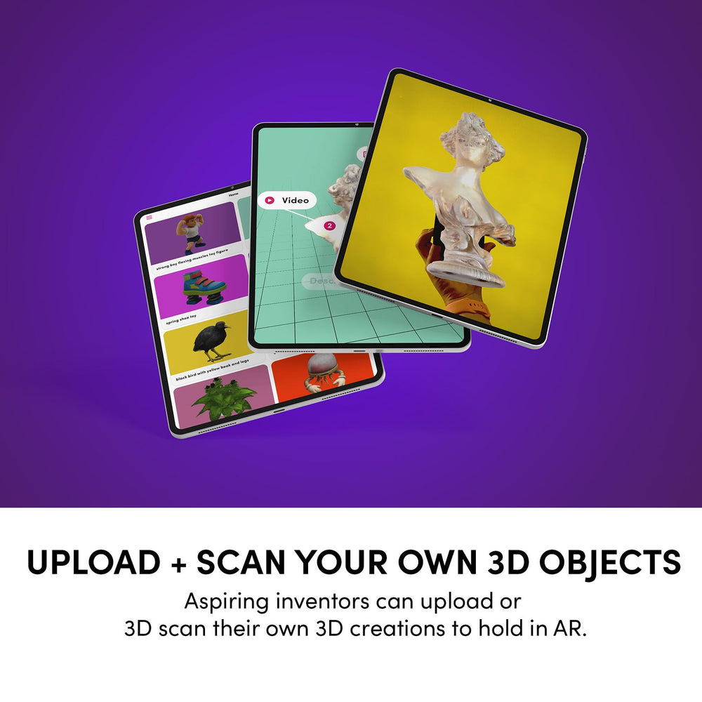 Merge Cube includes 100+ simulations to explore science concepts.