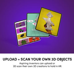 Merge Cube includes 100+ simulations to explore science concepts.