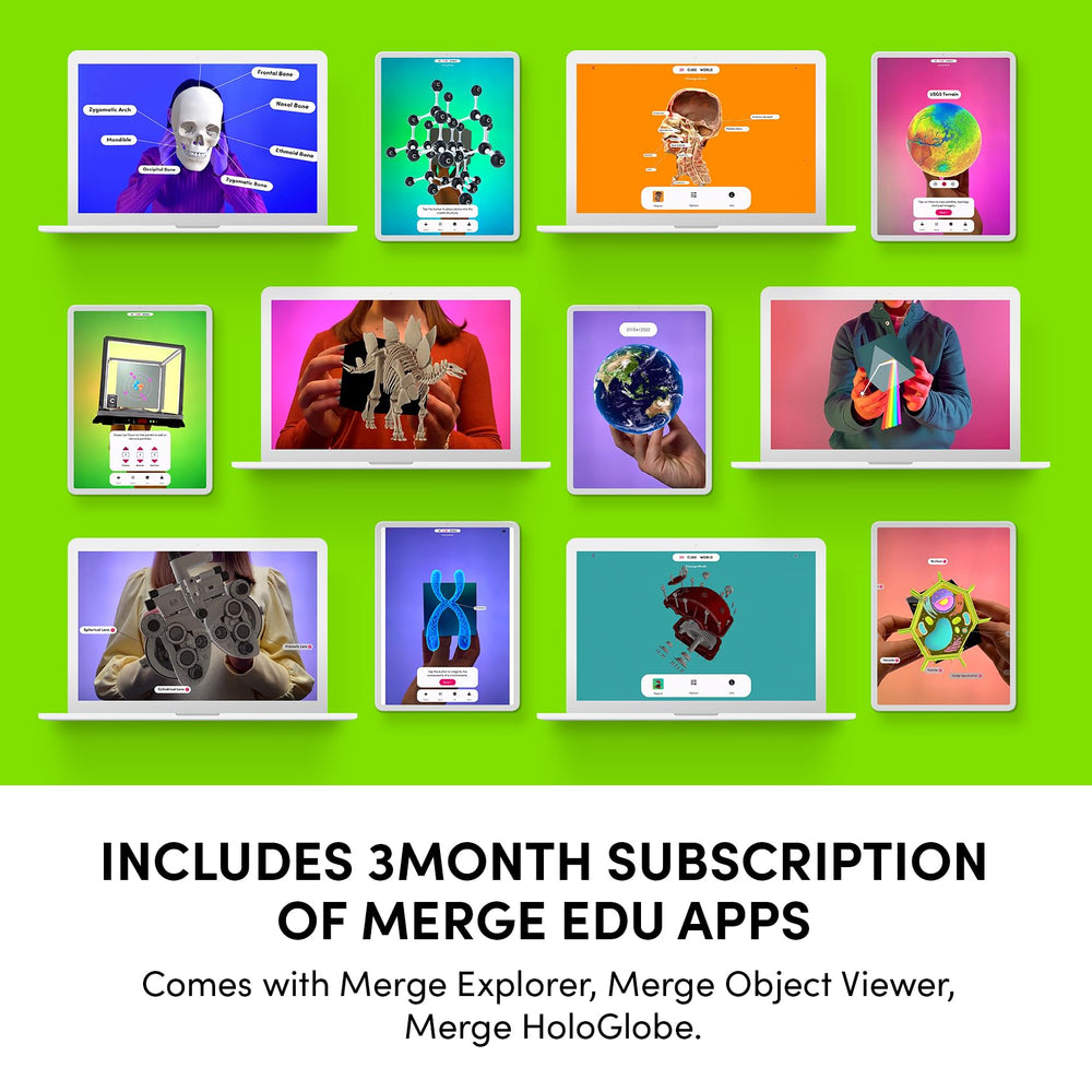 Merge Cube unlocks 1000+ objects for varied STEM exploration.