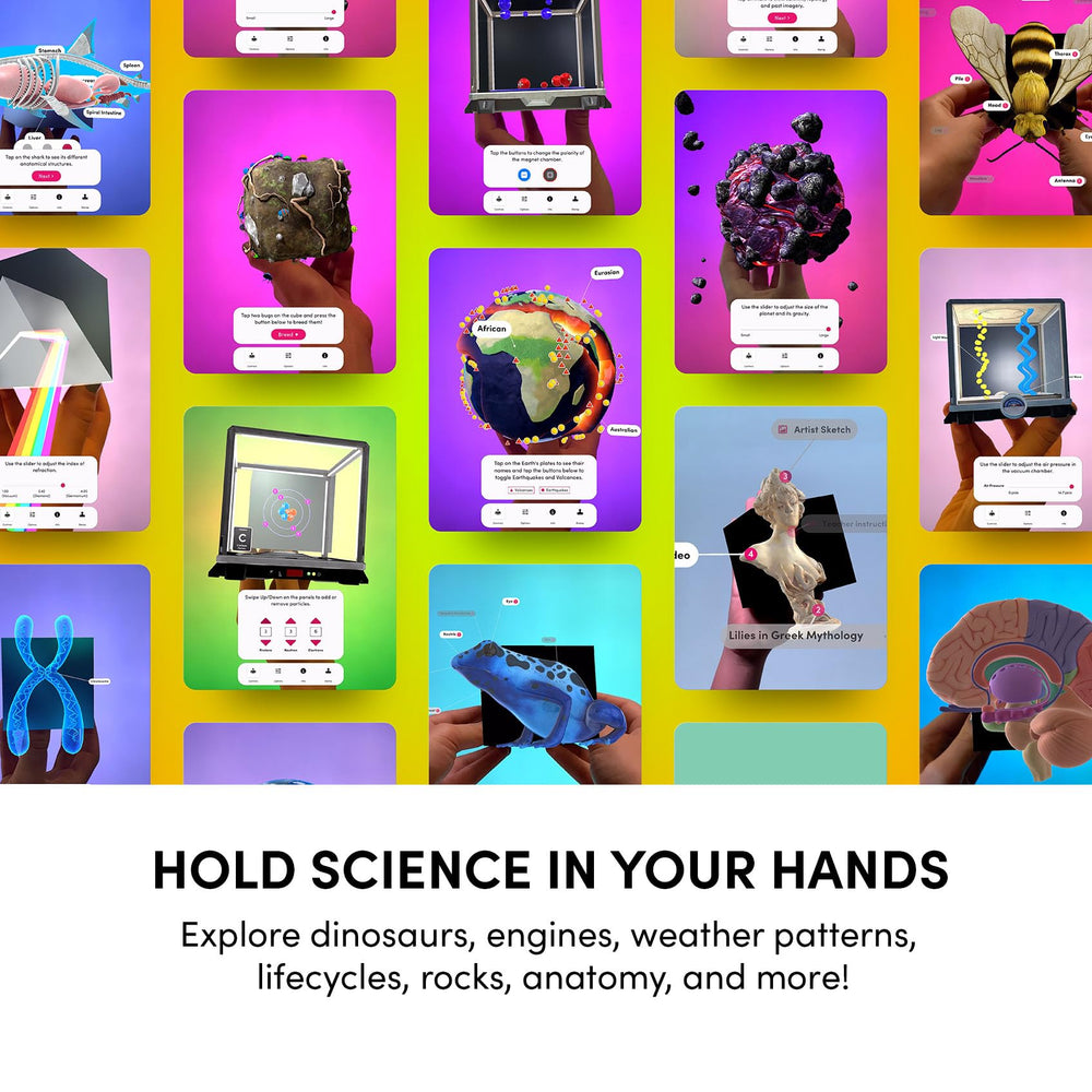 Merge Cube displays cells in 3D to boost biology curiosity.