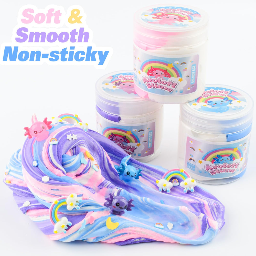 MERMAIDSLIME 3x100ml pack ready-to-use slime for gifting
