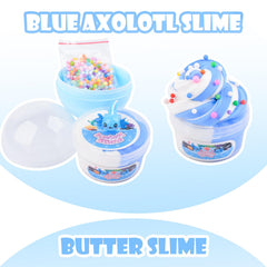 MERMAIDSLIME slime storage bottle closeup keeps slime fresh.