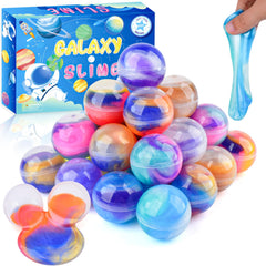MERMAIDSLIME Galaxy Slime Ball eight color collection for party favors.