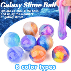 MERMAIDSLIME Galaxy Slime Ball stretchy, mess-free texture for calm sensory play.