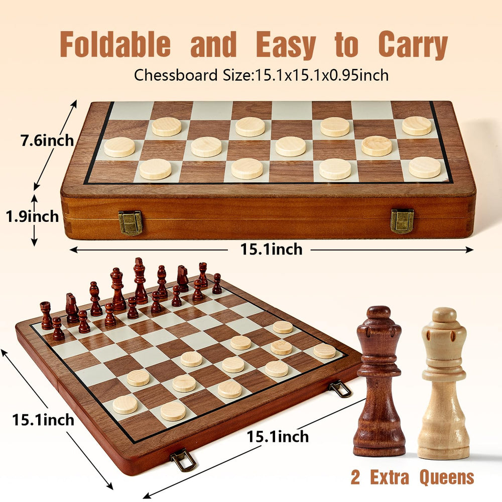 MerryPony chess pieces with felt padding protecting the board during play