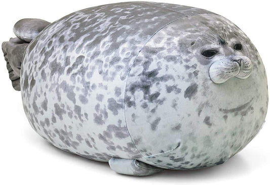MerryXD Chubby Seal Pillow front view for cozy lounging and hugging