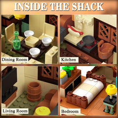 Mesingo gravity shack movable windows enable interactive play and story visualization.