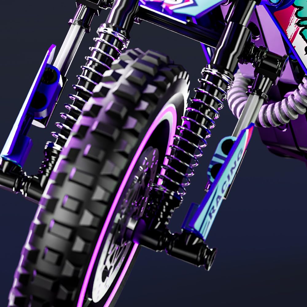Mesiondy detailed body stickers deliver crisp branding and lifelike accents.