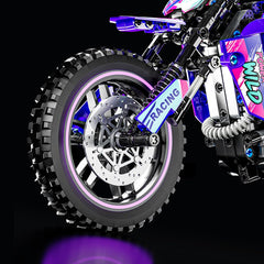 Mesiondy modified tires suggest dynamic realism for display and posing.