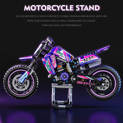 Mesiondy simulated shock absorbers enhance the model's believable engineering details.