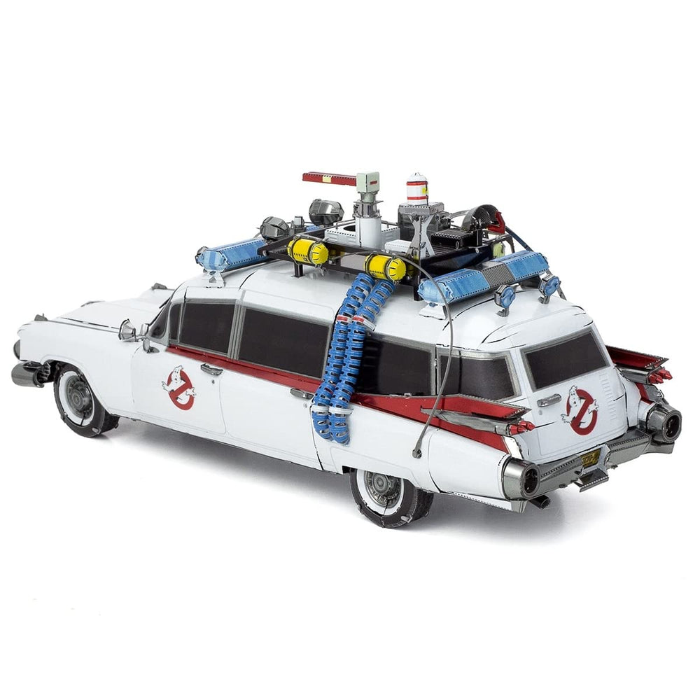 Metal Earth Ecto-1 Ghostbusters assembled model has compact display dimensions.