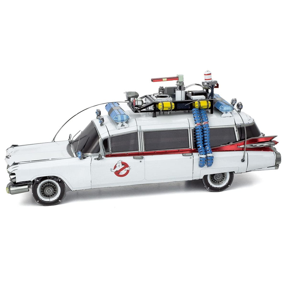 Metal Earth Ecto-1 Ghostbusters bend points simplify precise tab connections.