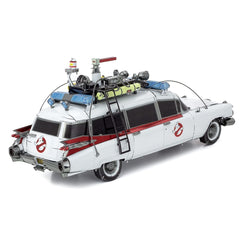 Metal Earth Ecto-1 Ghostbusters illustrated instructions guide a clear assembly.