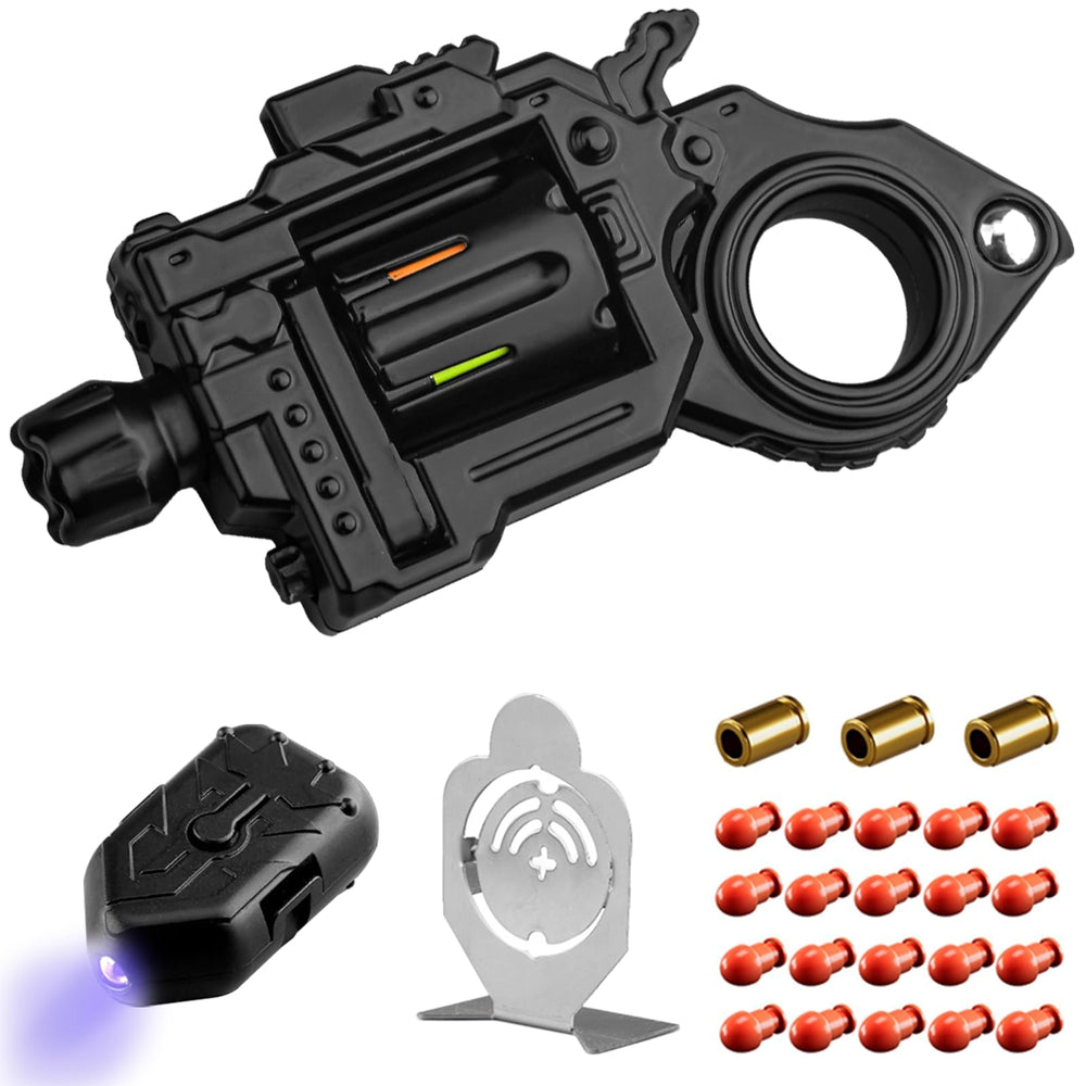 Metal Fidget Toys Adults Gun slider closeup, smooth gliding for concentration.