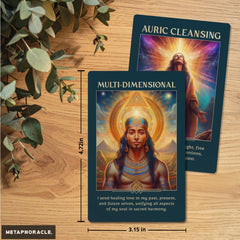 Metaphoracle Ascendium coaching-friendly deck suits workshops and energy work sessions.