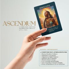 Metaphoracle Ascendium sacred geometry details sharpen focus in affirmation practice.