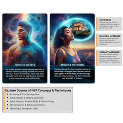 Metaphoracle NLP Oracle card artwork-02 features vivid symbolism for reframing.