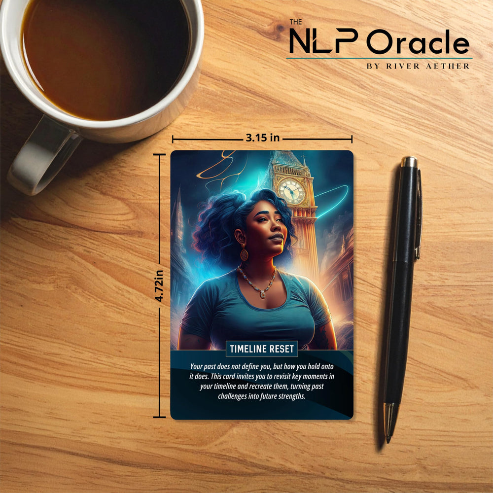 Metaphoracle NLP Oracle packaging keeps cards safe for travel and workshops.