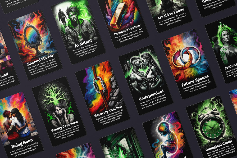 Metaphoracle tarot sized cards offering portable on the go readings