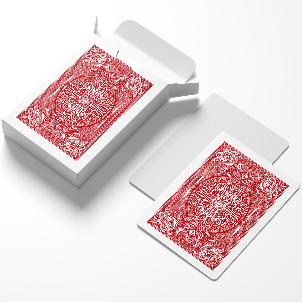 Metaphoracle two-deck packaging protecting the cards