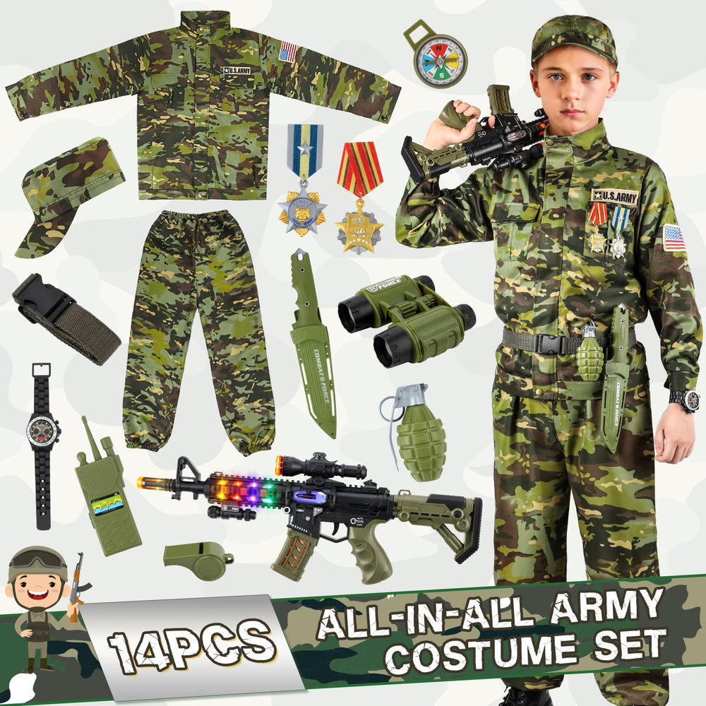 Metemot army toys with sound and light features for engaging play.