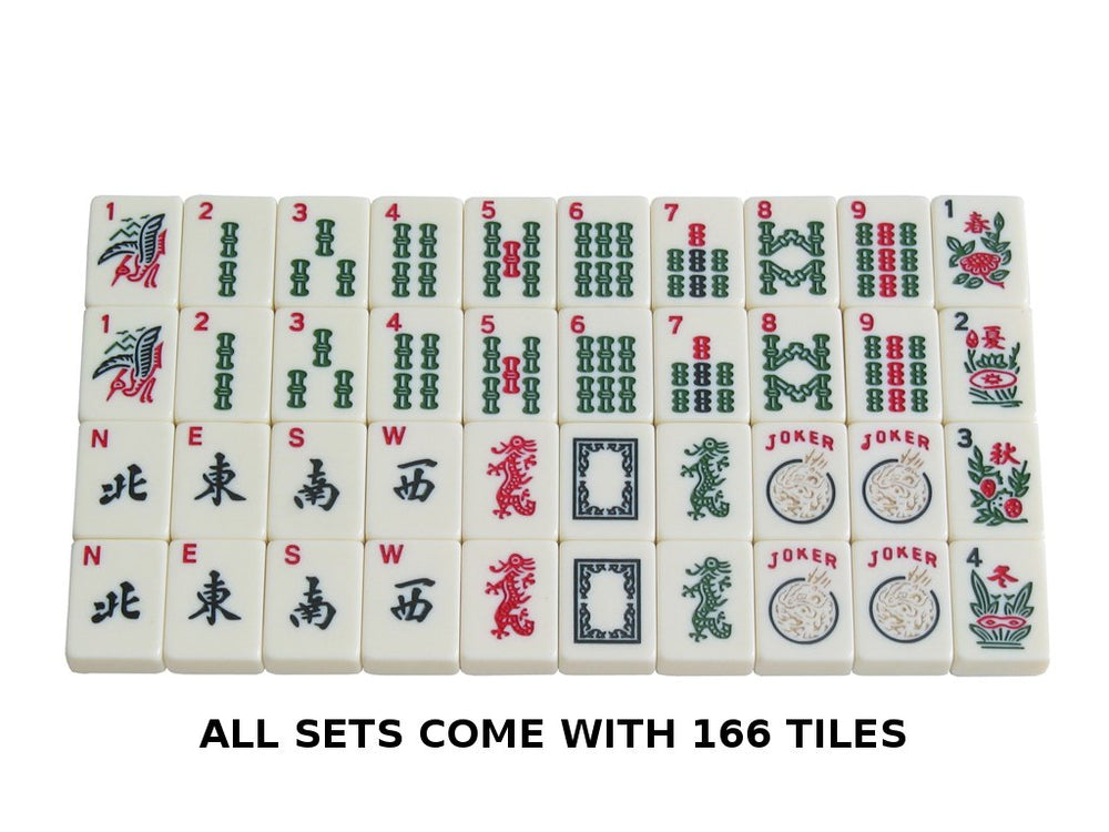 Hand-painted ivory tiles add color to Metro Mah Jongg games
