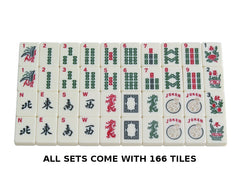 Hand-painted ivory tiles add color to Metro Mah Jongg games