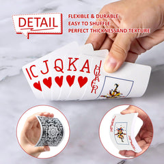 Metsyth black deck, high-contrast cards for easy identification.