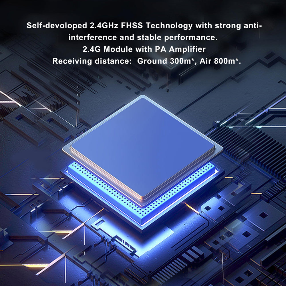 MEUS RACING ME-8B receiver kit compatible with 2.4GHz MEUS units.