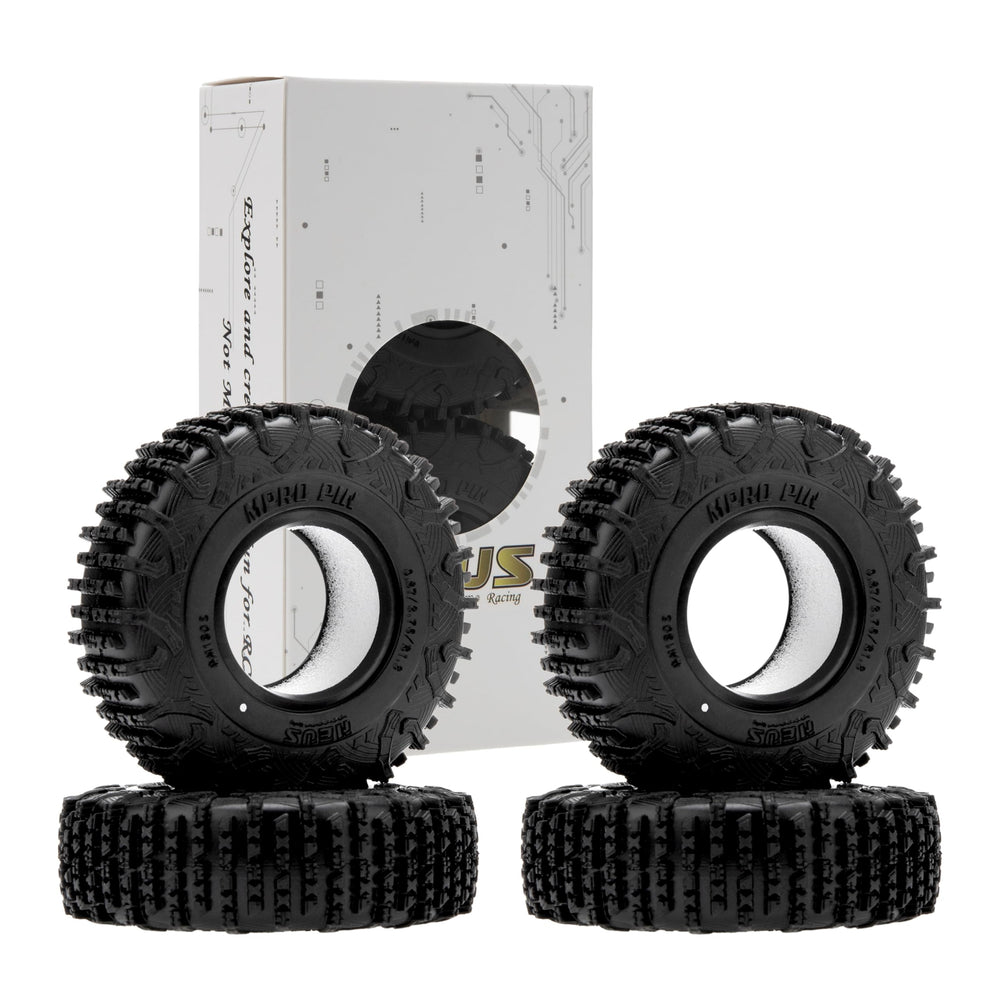 Meus Racing MS6 MPRO pins improve dirt and rock grip across terrains.